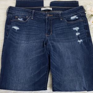 Abercrombie & Fitch Dark Wash Blue Jeans